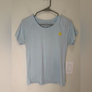 Rabbit Women's Light Blue Short Sleeve Tee